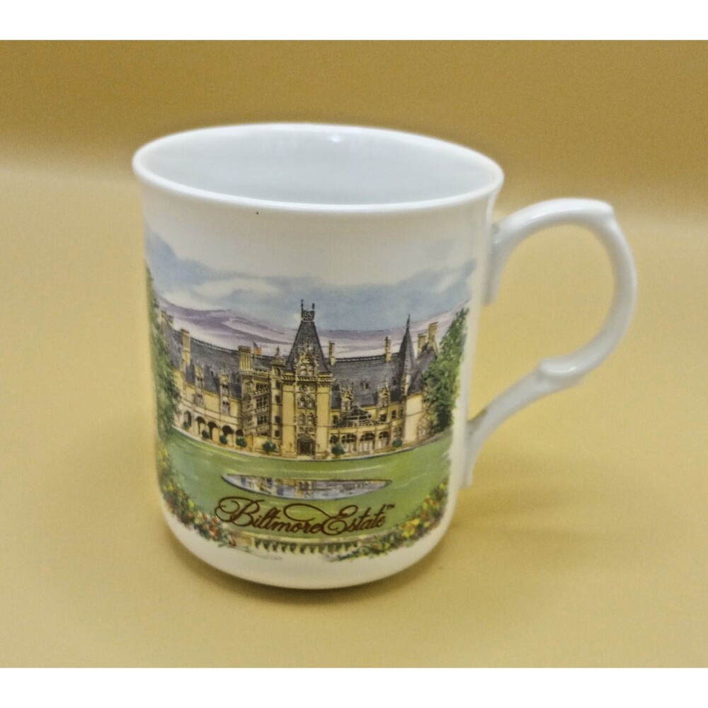 Design Master Associates 1997 Biltmore Estate Souvenir Coffee Cup w/ Scene